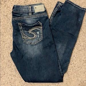Silver Jeans Co Suki Jeans size 36/31